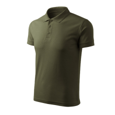 Malfini Pique Polo Free galléros póló férfi military 2XL
