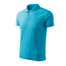 Malfini Pique Polo Free galléros póló férfi türkiz 2XL