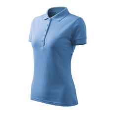 Malfini Pique Polo Free galléros póló női égszínkék 2XL