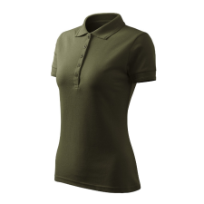 Malfini Pique Polo Free galléros póló női military XL munkaruha