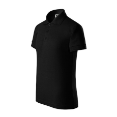 Malfini Pique Polo galléros póló gyerek fekete 146 cm/10 éves