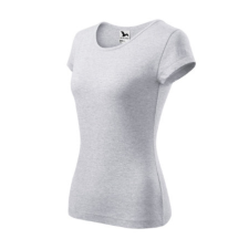 Malfini Póló női Pure 122 világosszürke melírozott XS méret munkaruha