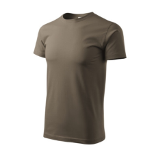 Malfini Póló unisex Heavy New 137 army S méret munkaruha
