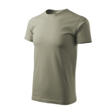 Malfini Póló unisex Heavy New 137 világos khaki S méret munkaruha