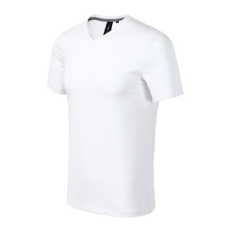MALFINI Premium Action V-neck póló férfi fehér L