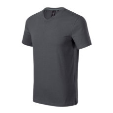MALFINI Premium Action V-neck póló férfi light anthracite XL