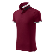 MALFINI Premium Collar Up galléros póló férfi garnet L munkaruha