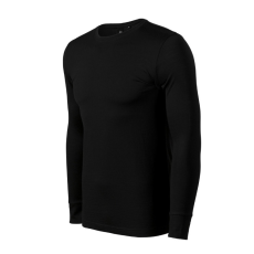MALFINI Premium Merino Rise LS póló férfi fekete M