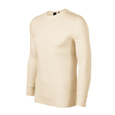 MALFINI Premium Merino Rise LS póló férfi mandula L munkaruha