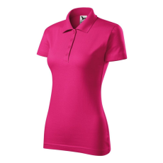 Malfini Single J. galléros póló női bíborszín 2XL
