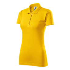 Malfini Single J. galléros póló női sárga 2XL