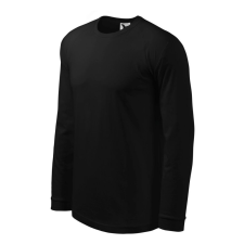 Malfini Street LS póló unisex fekete 2XL munkaruha