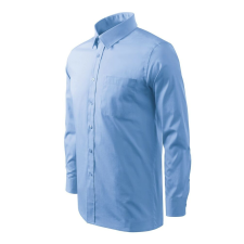 Malfini Style LS ing férfi égszínkék 2XL munkaruha