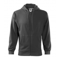 Malfini Trendy Zipper felső férfi acélszürke L