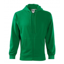 Malfini Trendy Zipper felső férfi fűzöld XL munkaruha