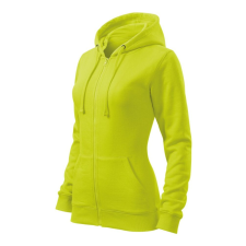 Malfini Trendy Zipper felső női lime XL munkaruha