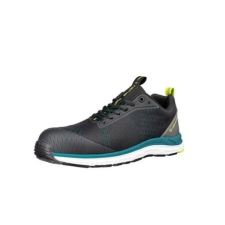 Malfini Uniszex cipők, AER55 IMPULSE BLACK BLUE LOW S24, Malfini Fekete 39 munkavédelmi cipő