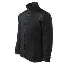 Malfini Uniszex polár kabát, Hi-Q 506 dzseki, Malfini Ebony Grey 2XL férfi pulóver, kardigán