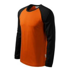 Malfini Uniszex póló, Street LS 130, Malfini M Orange férfi póló