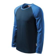 Malfini Uniszex póló, Street LS 130, Malfini S Blue férfi póló