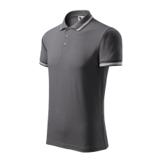 Malfini Urban galléros póló férfi acélszürke 2XL