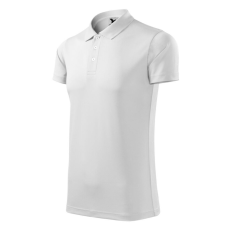Malfini Victory galléros póló unisex fehér M