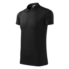 Malfini Victory galléros póló unisex fekete 3XL
