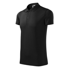 Malfini Victory galléros póló unisex fekete L munkaruha