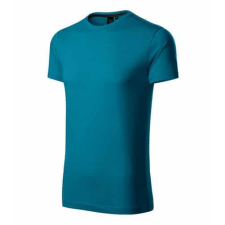 MALFINIPREMIUM 153 Malfinipremium Exclusive férfi pólók petrol kék - 2XL munkaruha