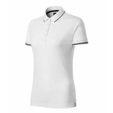 MALFINIPREMIUM 253 Malfinipremium Perfection plain női galléros póló Fehér - XL