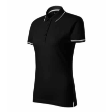 MALFINIPREMIUM 253 Malfinipremium Perfection plain női galléros póló Fekete - M munkaruha