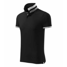 MALFINIPREMIUM 256 Malfinipremium Collar Up galléros férfi póló Fekete - L