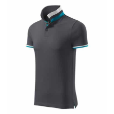 MALFINIPREMIUM 256 Malfinipremium Collar Up galléros férfi póló light anthracite - L munkaruha
