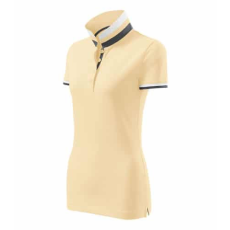 MALFINIPREMIUM 257 Malfinipremium Collar Up galléros női póló bourbon vanilla - S