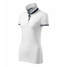MALFINIPREMIUM 257 Malfinipremium Collar Up galléros női póló Fehér - 2XL