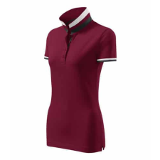 MALFINIPREMIUM 257 Malfinipremium Collar Up galléros női póló garnet - XL munkaruha