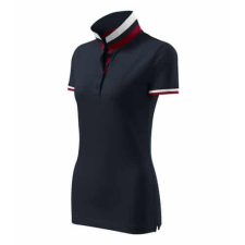 MALFINIPREMIUM 257 Malfinipremium Collar Up galléros női póló szürkéskék - L munkaruha