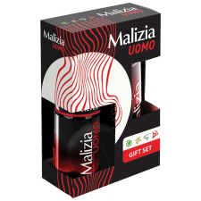 Malizia Men Musk ajándékcsomag tusfürdő + dezodor kozmetikai ajándékcsomag