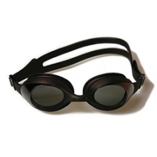 Malmsten Aqtiv felnőtt úszószemüveg fekete kerettel füst színű lencsével, zippes tokban úszófelszerelés