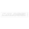 MALOSSI matricák króm - 22 cm Malossi Műhely felszerelések, eszközök Promóciós tárgyak