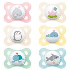  Mam Játszócumi Original, megújult! szilikon lapított (méret: 1) 2 - 6 hó cumi