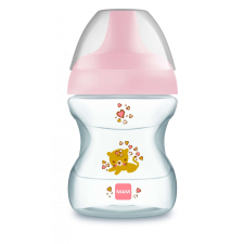 Mam Learn to drink cup - ivástanuló pohár 190 ml 6+ - rózsaszín cica itatópohár