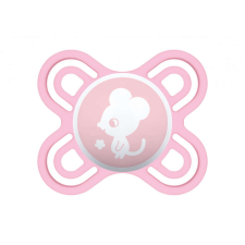 Mam MAM Perfect Start szilikon nyugtató cumi 0-2 hó - rose mouse cumi