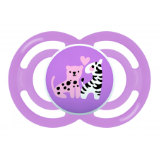 Mam Perfect szilikon cumi 16h+ (2023) - Rózsaszín - Zebra cumi