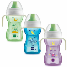 Mam Tanulópohár Fun to Drink Cup, Night, világítós fogókával (270 ml/db) itatópohár