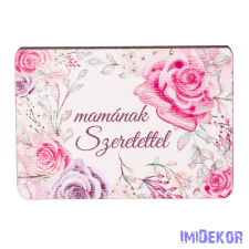  Mamának szeretettel feliratos tábla 7x5 cm 4db/csomag dekorációs kellék