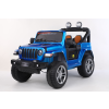 Mamido Elektromos játékautó SPEED 2.0 - 4x4 kék | 180 W | ÉVA | LED | 2,4 GHz | Öko bőr | 12V7Ah