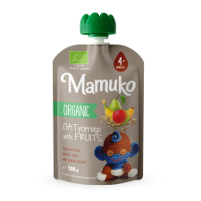  MAMUKO BIO ZAB ÉS GYÜMÖLCS PÜRÉ 100 g bébiétel