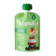 Mamuko MAMUKO BIO GYÜMÖLCSRIZS PÜRÉ 100 g reform élelmiszer
