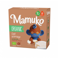 Mamuko Mamuko bio zabkása 4 hónapos kortól 200 g bébiétel